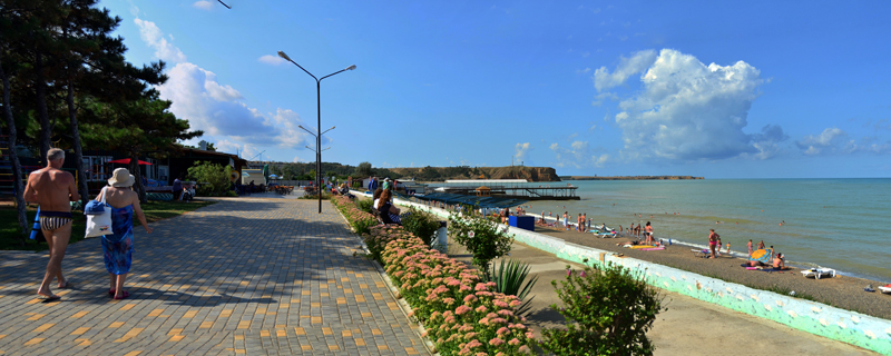 Отдых в Крыму у моря в Пансионате Песчаного Кипарис