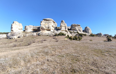 Природные сфинксы в Бахчисарайском районе 